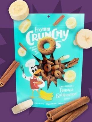 Fromm Crunchy Os® Banana Kablammas® Flavor Dog Treats Recklessly Crunchy Dog Treats™