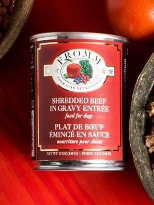 	Fromm Four-Star Nutritionals® Shredded Beef in Gravy Entrée Food for Dogs