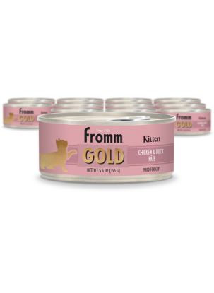 Kitten Gold Chicken and Duck Pâté Cat Food 12/5.5 oz