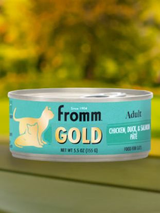 Adult Gold Chicken, Duck, and Salmon Pâté Cat Food