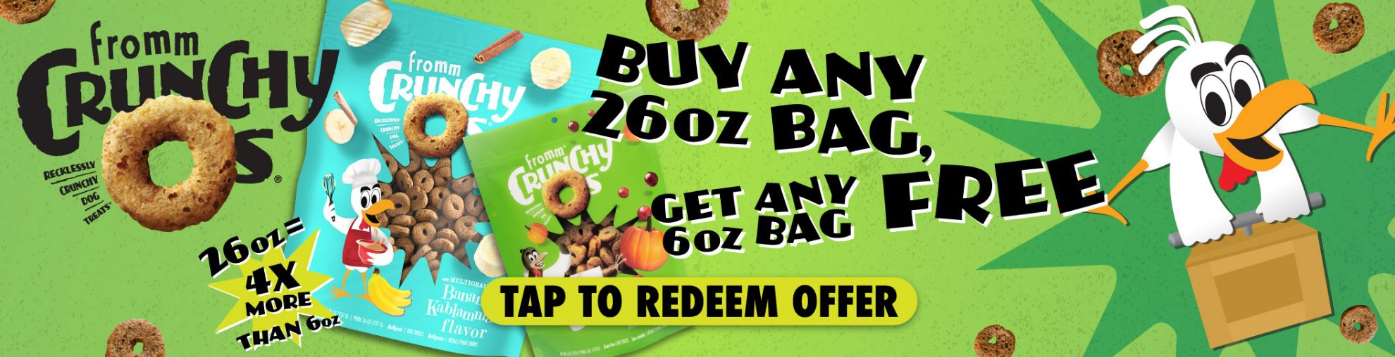 OFFER F3144 Crunchy Os Buy Any 26 oz, Get Any 6 oz FREE