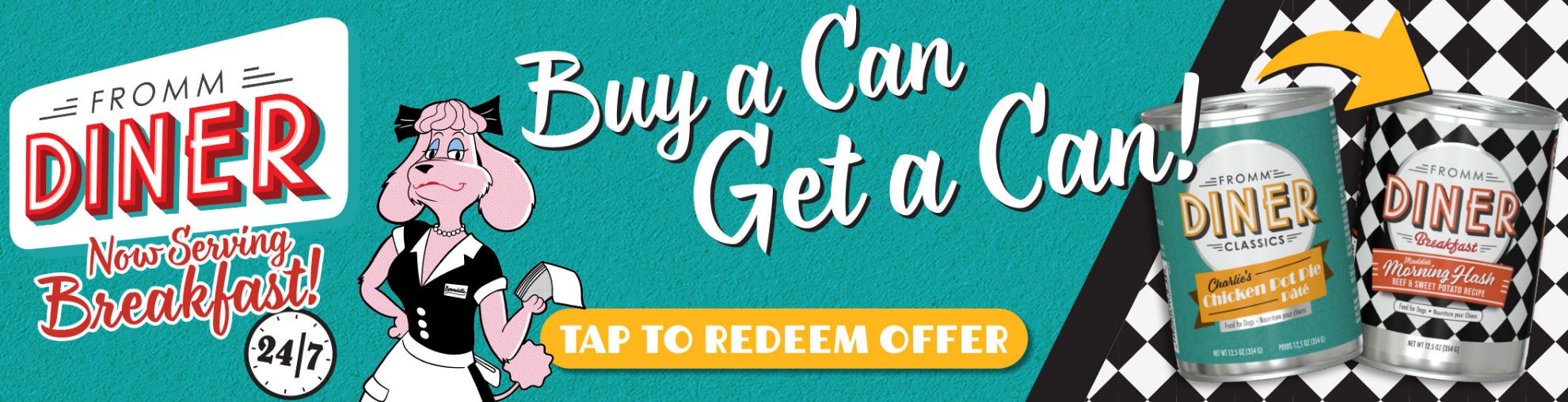 OFFER F3121 Fromm Diner BOGO